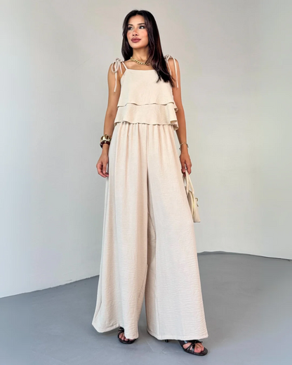 LunaFlow Layered 2-Piece Co-Ord Set