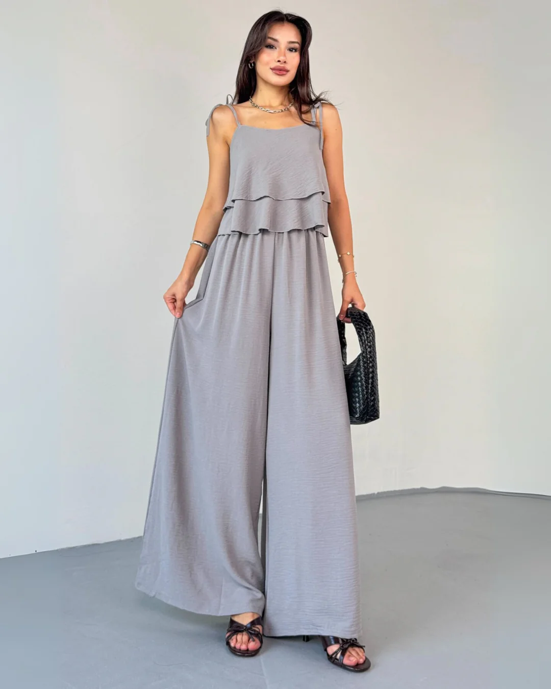 LunaFlow Layered 2-Piece Co-Ord Set