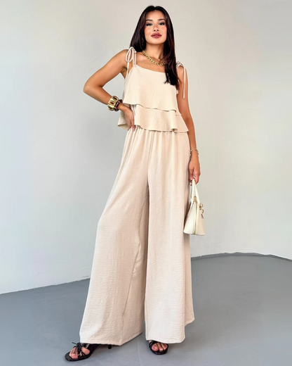 LunaFlow Layered 2-Piece Co-Ord Set