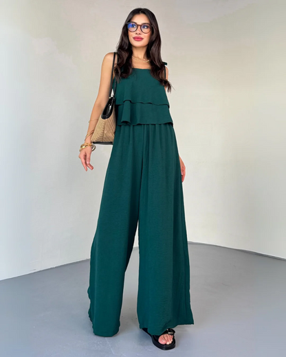 LunaFlow Layered 2-Piece Co-Ord Set