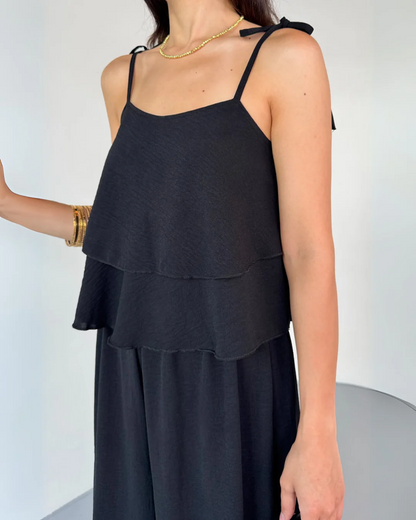 LunaFlow Layered 2-Piece Co-Ord Set