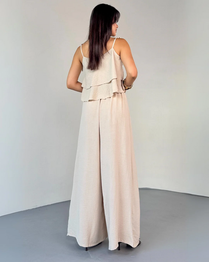 LunaFlow Layered 2-Piece Co-Ord Set