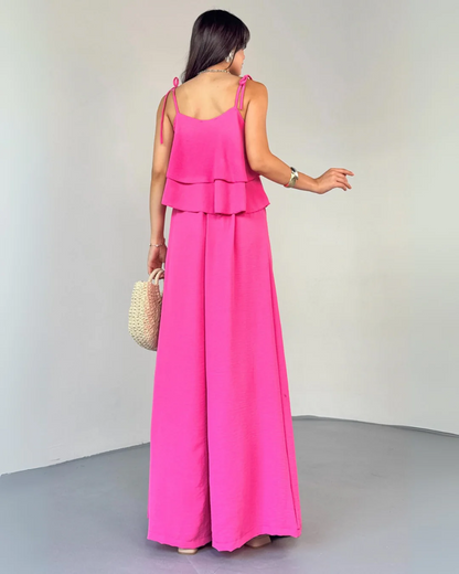 LunaFlow Layered 2-Piece Co-Ord Set