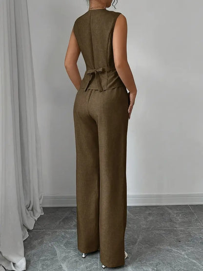 Sleek Smart Women Set (TOP+BOTTOM)
