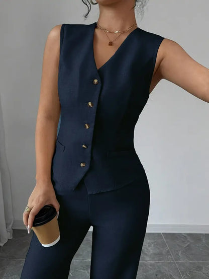 Sleek Smart Women Set (TOP+BOTTOM)