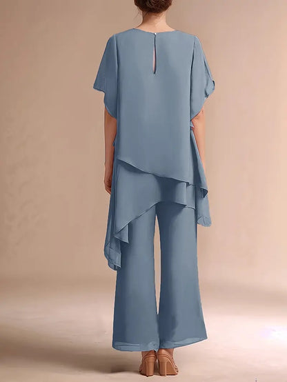 Marvellous Women Short Sleeve Elegant Fashion Suit (TOP+BOTTOM)