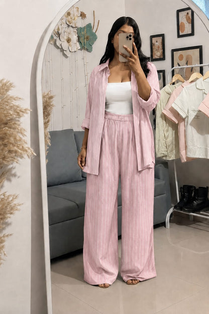 Pinstripe Poise Co-ord Set